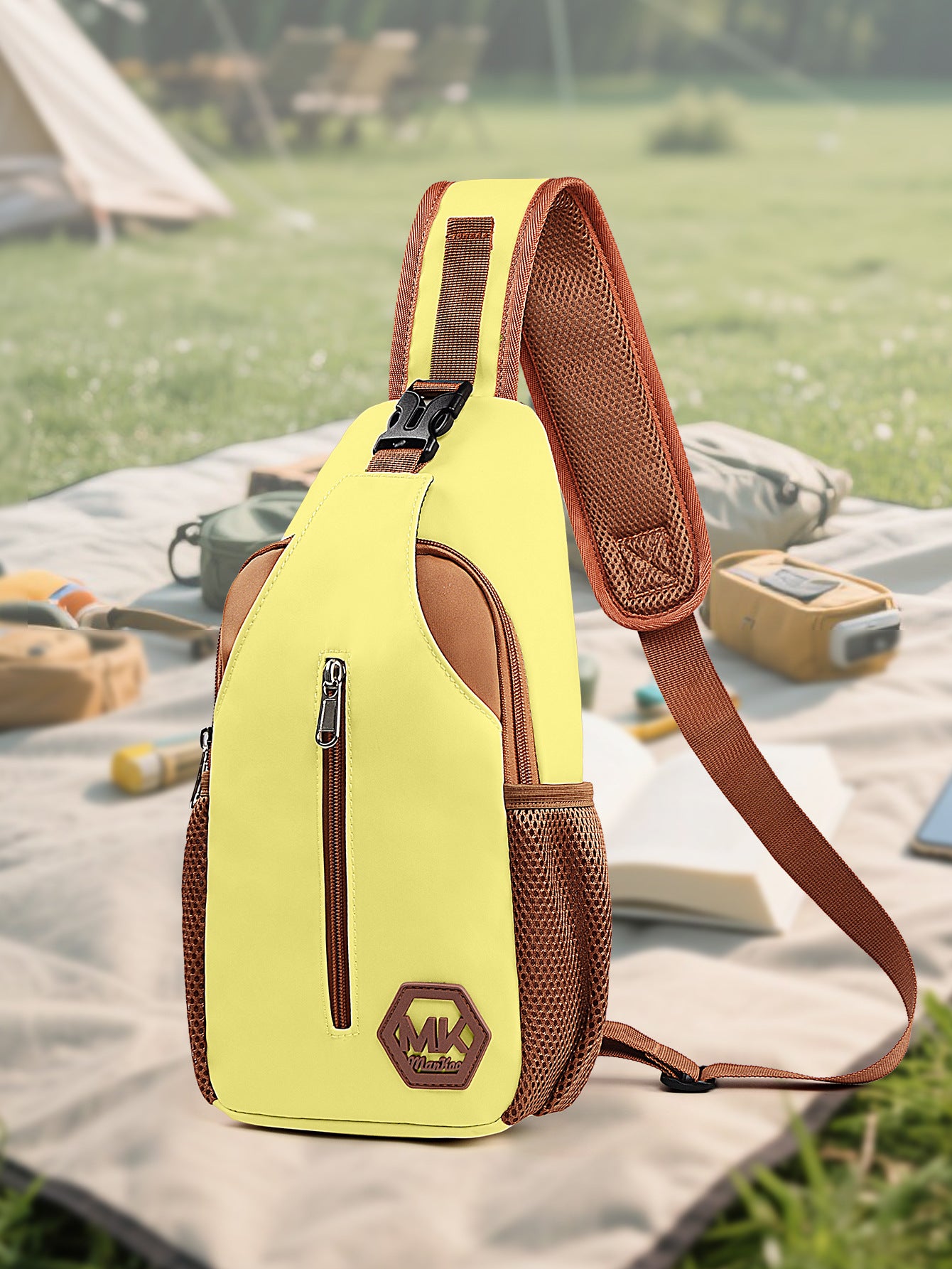 Korean-Style Crossbody Bag – Wear-Resistant & Casual