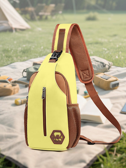 Korean-Style Crossbody Bag – Wear-Resistant & Casual