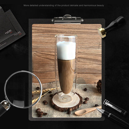Double-Wall Borosilicate Glass Coffee Mug
