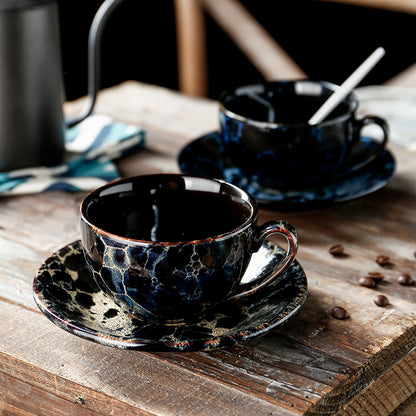 Elegant 250ml Ceramic Latte Coffee Cup - Stylish & Luxury Coffee Set