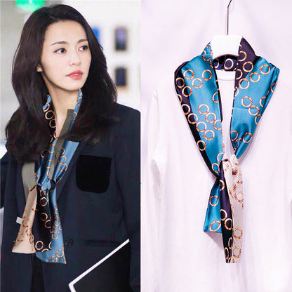 Scarf in spring, summer and autumn