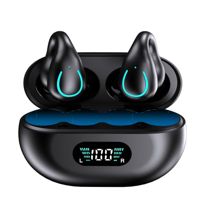 Clip-On Bluetooth Sports Headset – Non In-Ear Wireless