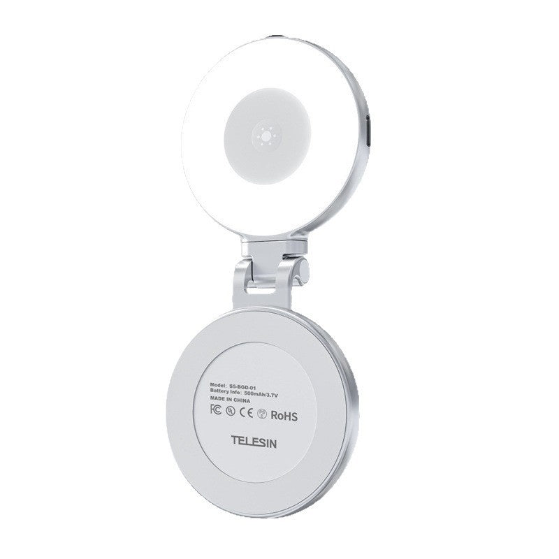 Mini Magnetic Suction Phone Beauty Fill Light – Portable LED Selfie Light