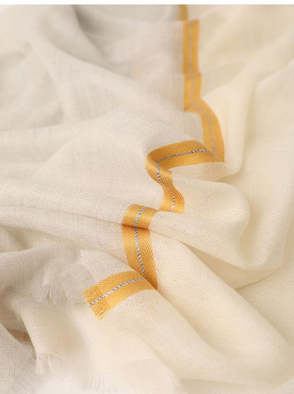 Ring Velvet Long Shawl – Autumn & Winter Cozy Wrap for Women