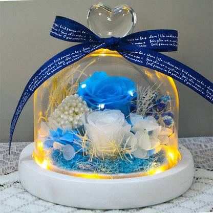 Handcrafted Glass Love Ornament – Qixi Valentine’s Day Gif