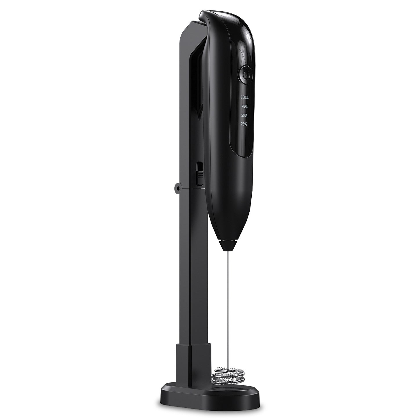 Premium Wireless Milk Frother with Charging Stand – Barista Coffee Foam Maker