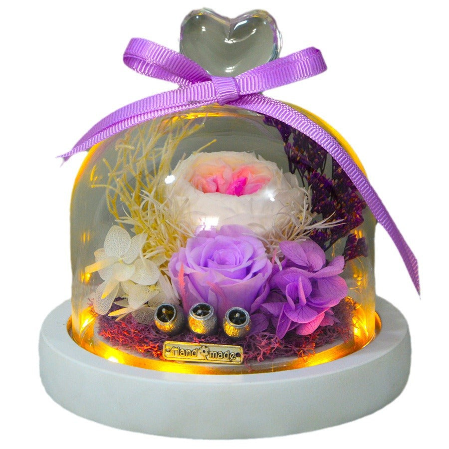 Handcrafted Glass Love Ornament – Qixi Valentine’s Day Gif