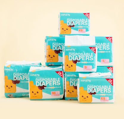 10PCS Dog Diapers – Male & Female, Disposable, Leak-Proof, Eco-Friendly
