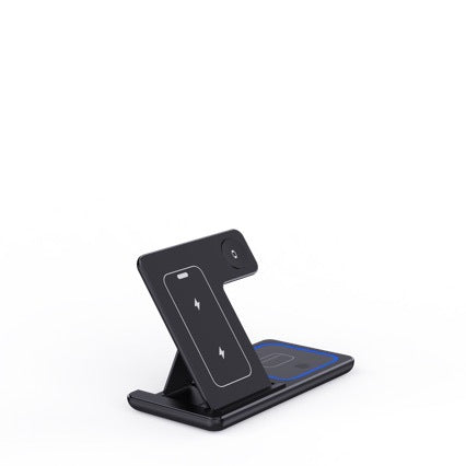 Virelia 3-in-1 Foldable Wireless Charging Station – Fast 15W Charging for iPhone, Apple Watch & AirPods