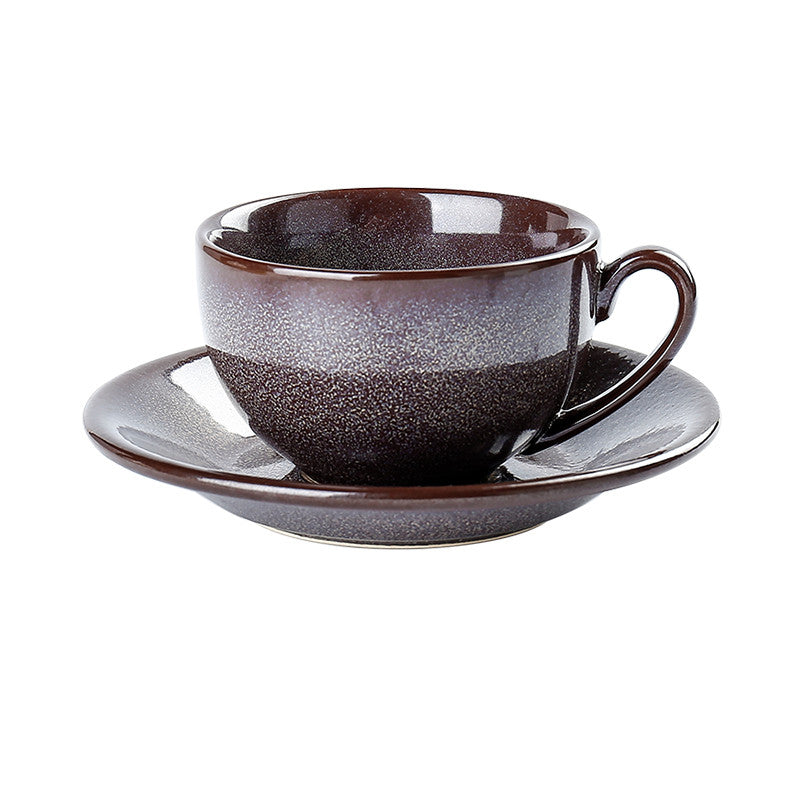 Elegant 250ml Ceramic Latte Coffee Cup - Stylish & Luxury Coffee Set