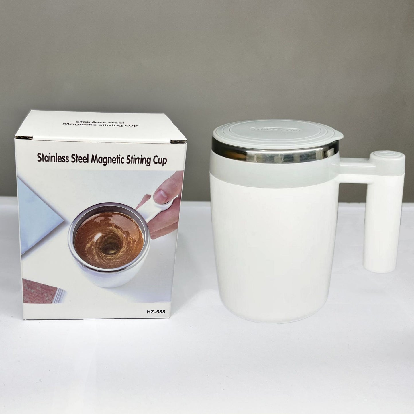 Rechargeable Magnetic Self-Stirring Coffee & Blending Cup