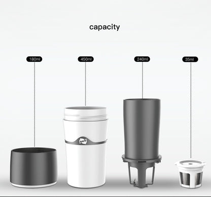 Ice Drip Coffee Maker – Cold Brew Dripping Coffee Machine, Slow Brew Home Café Style