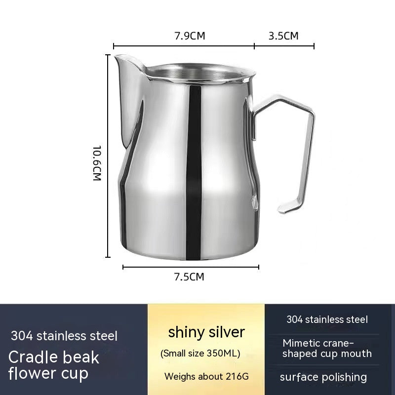 Professional Stainless Steel Milk Frothing Pitcher – Latte Art Barista Jug