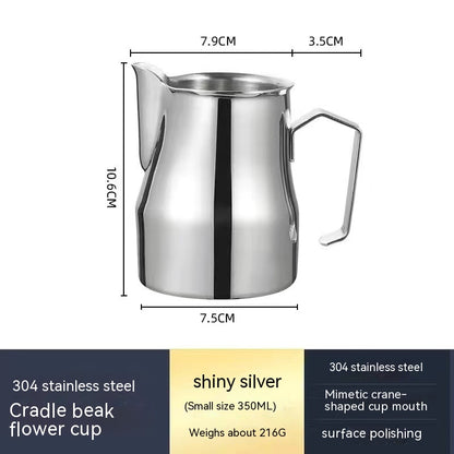Professional Stainless Steel Milk Frothing Pitcher – Latte Art Barista Jug