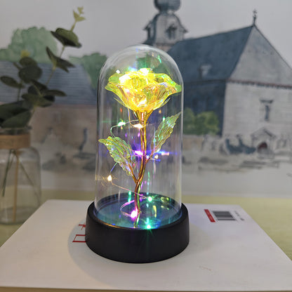 Luminous Glow Night Lamp – Glass Dome Edition
