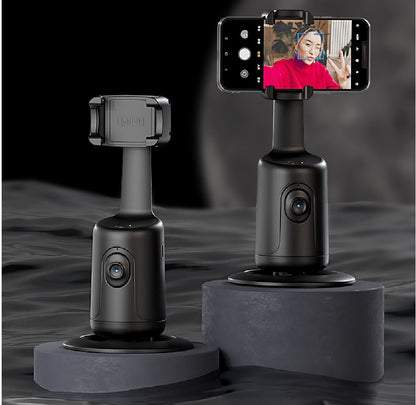 Virelia AI Smart Tracking Gimbal™ – 360° Auto Face Tracking Stabilizer for Effortless Filming
