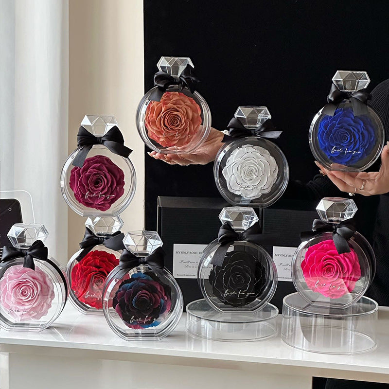 The Eternal Bloom™ – Preserved Rose in Glass Dome Gift Box