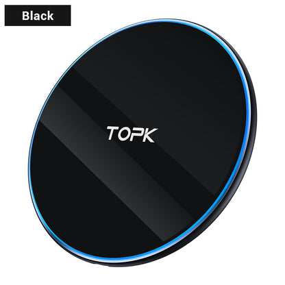 Ultra-Thin Aluminum Wireless Fast Charger – Desktop Charging Pad