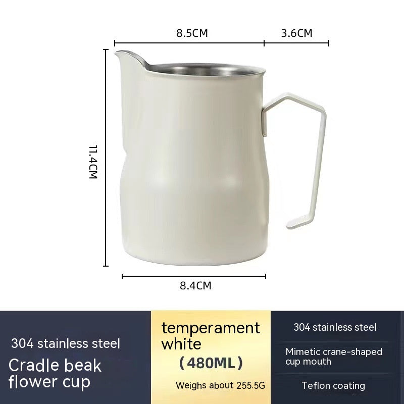 Professional Stainless Steel Milk Frothing Pitcher – Latte Art Barista Jug
