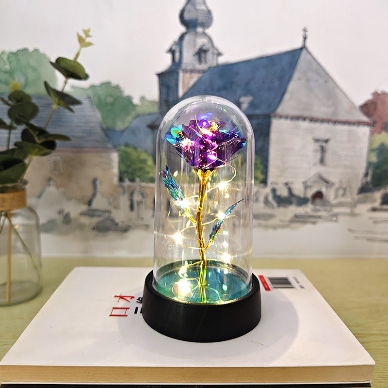 Luminous Glow Night Lamp – Glass Dome Edition