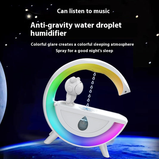 Anti-Gravity Water Drop Humidifier with Ambient LED Light