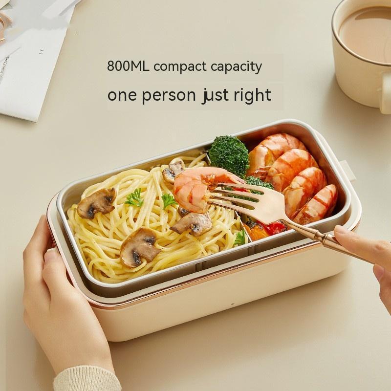 No-Water Heating Electric Lunch Box – Portable, Rechargeable & USB Powered