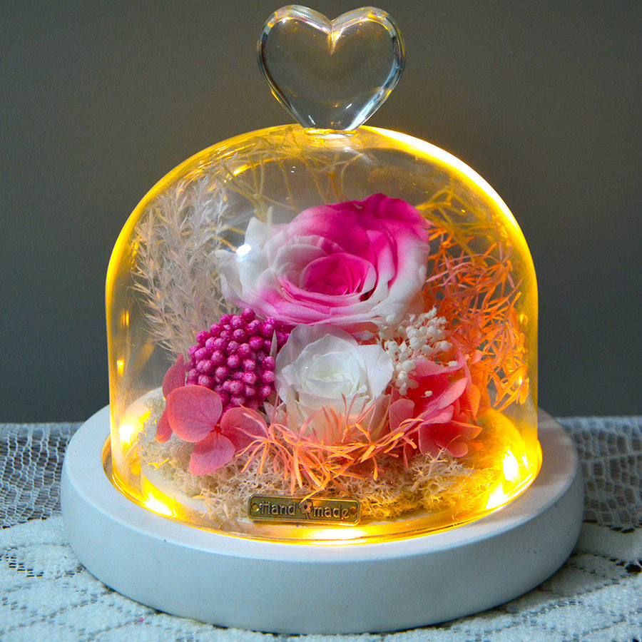 Handcrafted Glass Love Ornament – Qixi Valentine’s Day Gif
