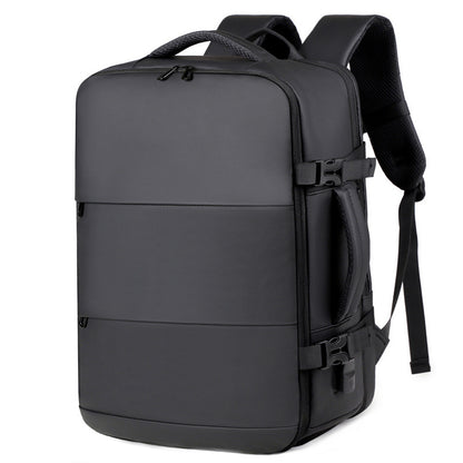 High Capacity Travel Backpack with Shoe Compartment – Waterproof, Durable & Stylish