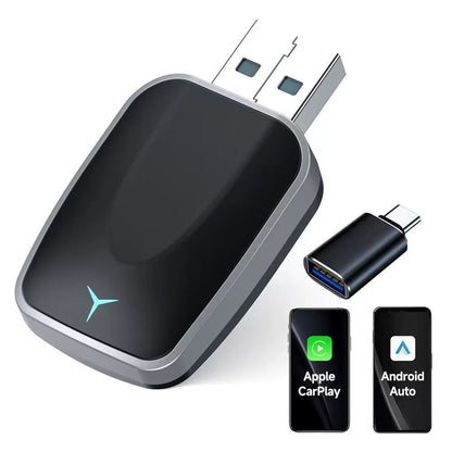Smart Wireless Adapter – CarPlay & Android Auto Compatible