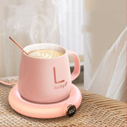Smart LED Mug Warmer – 3 Temperature Control USB Heating Pad