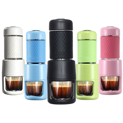 Portable Stainless Steel Manual Espresso Coffee Machine