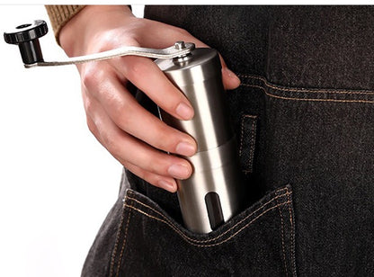 Portable Manual Coffee Bean Grinder – Stainless Steel Hand-Crank”