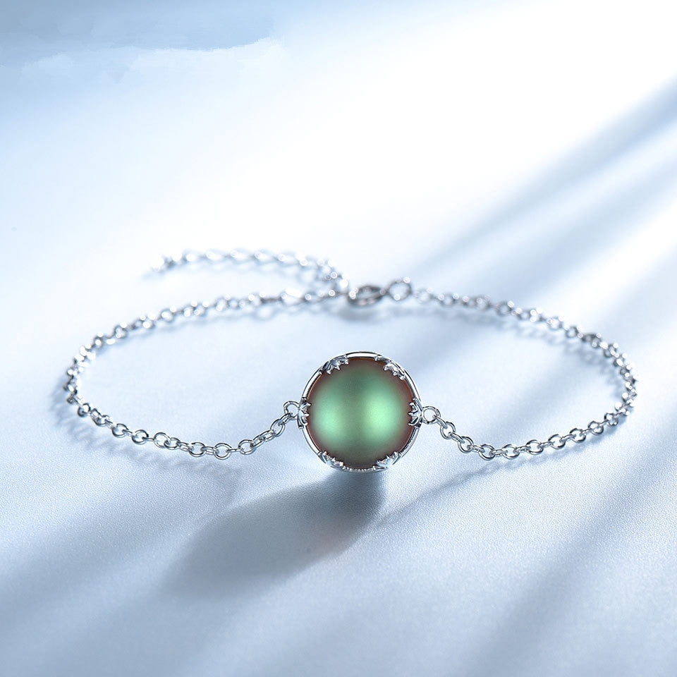 Elegant Moonstone Forest Jewelry Set – Personalized Ring & Bracelet 3-Piece Gift Set