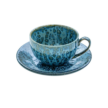 Elegant 250ml Ceramic Latte Coffee Cup - Stylish & Luxury Coffee Set