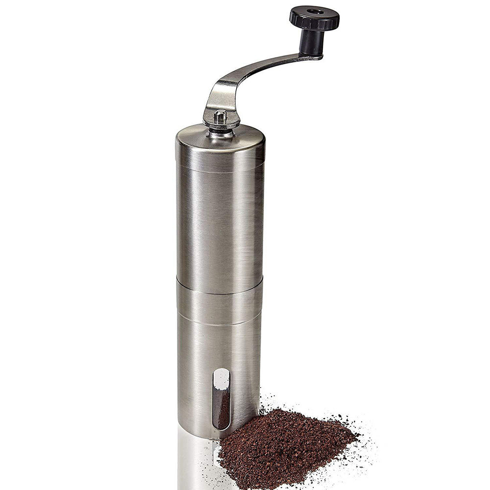 Portable Manual Coffee Bean Grinder – Stainless Steel Hand-Crank”