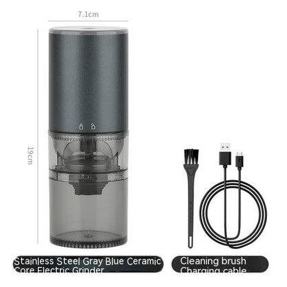 Electric Stainless Steel Coffee Grinder – Precision Bean Grinding Machine