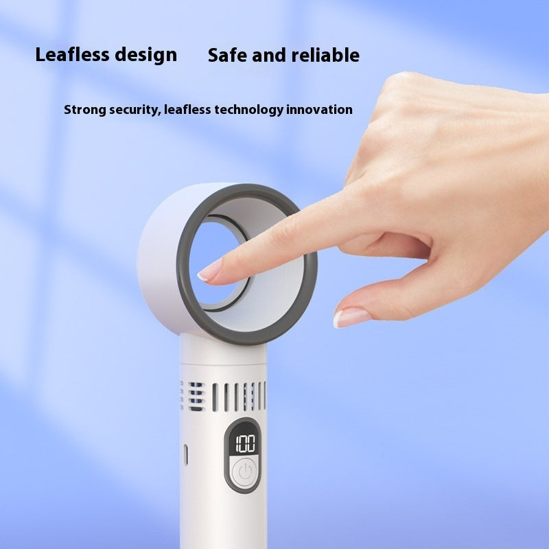 High Speed Bladeless Air Fan ❄️ Digital Display | Quiet Cooling Desk Fan for Home & Office