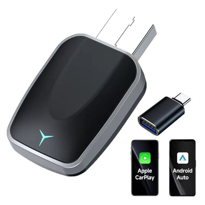 Smart Wireless Adapter – CarPlay & Android Auto Compatible