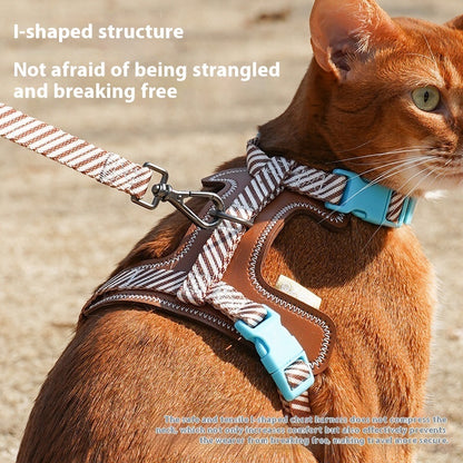 Adjustable Anti-Pull Dog Harness & Leash – Comfortable Safety Gear for Dogs