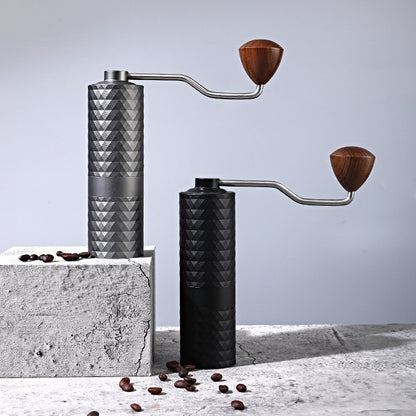 Luxury Manual Coffee Grinder – Diamond Ceramic Burr for Perfect Beans