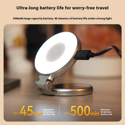Mini Magnetic Suction Phone Beauty Fill Light – Portable LED Selfie Light