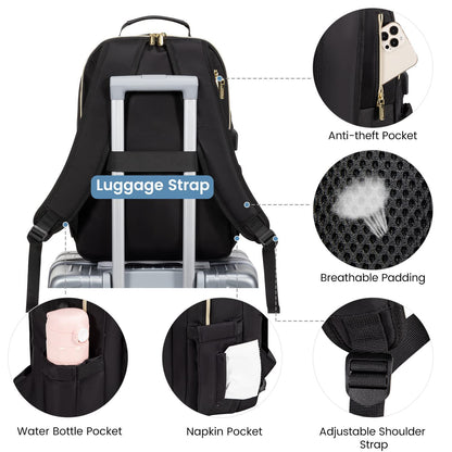Women’s Laptop Backpack – Business, Travel & Daily Use