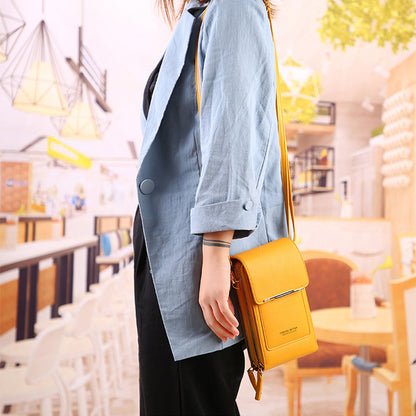 Touchscreen Crossbody Phone Bag – Stylish Mini Wallet for Women