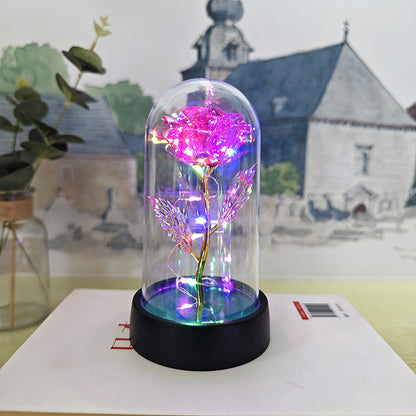 Luminous Glow Night Lamp – Glass Dome Edition