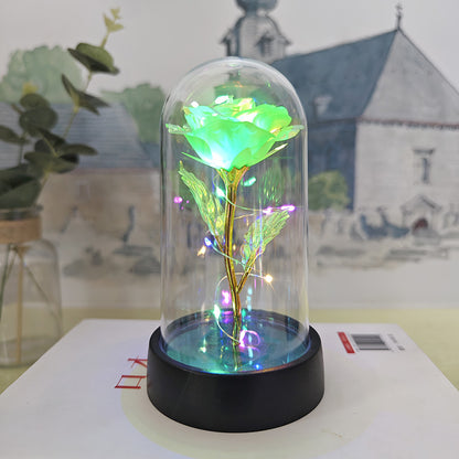 Luminous Glow Night Lamp – Glass Dome Edition