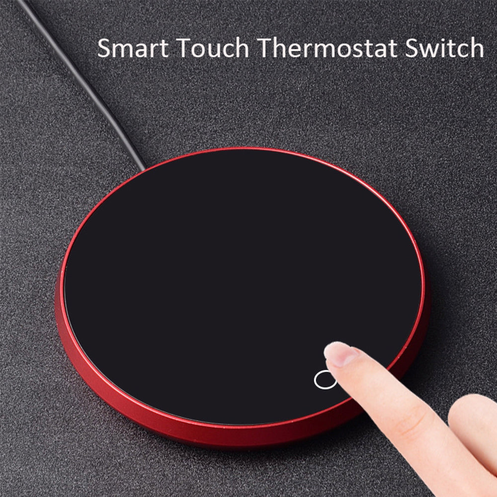 Touch Control USB Coffee & Tea Cup Warmer – Temperature Adjustable