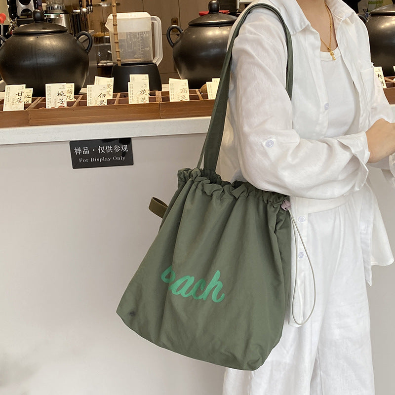 Large Canvas Shoulder Bag | Women’s Everyday Tote