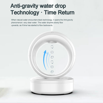 Anti-Gravity Water Drop Humidifier – Silent Levitating Mist Diffuser