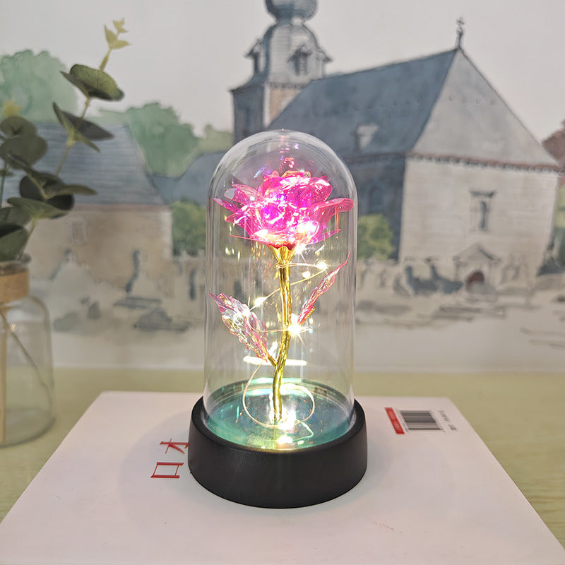 Luminous Glow Night Lamp – Glass Dome Edition