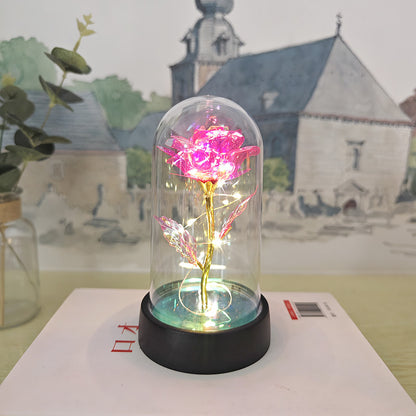 Luminous Glow Night Lamp – Glass Dome Edition